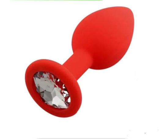 Plug anal en silicone taille S au Maroc – Livraison discrète