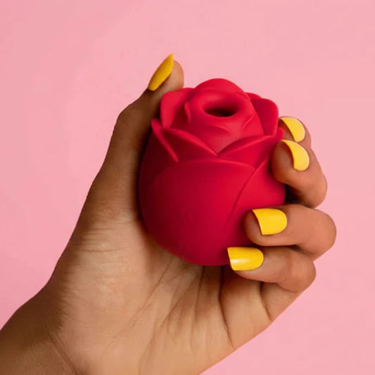 Stimulateur clitoridien Fleur rechargeable rose – Vibromasseur au Maroc