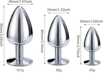 Lot de 3 en Métal ( S,M,L)